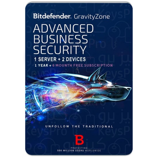 Bitdefender GravityZone Business Security 3 Devices 1 Year + 6 Month Free