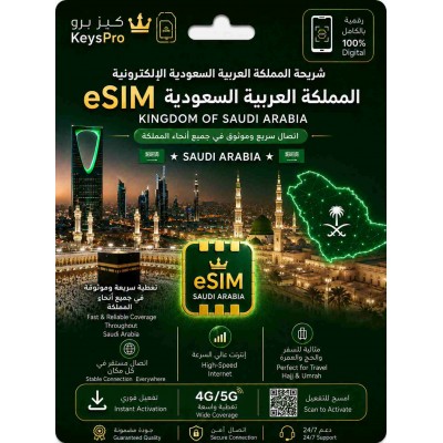 المملكة العربية السعودية eSIM